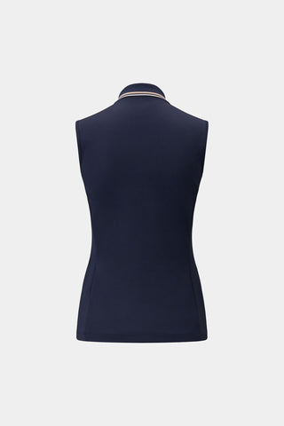 Alessia Functional Sleeveless Polo Shirt