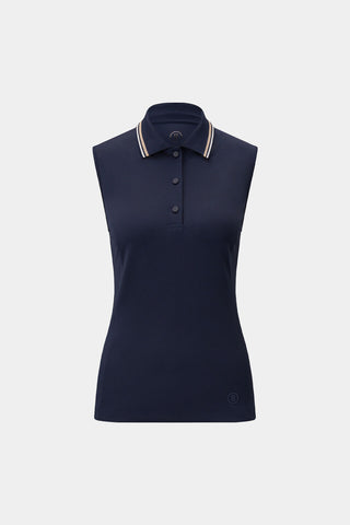 Alessia Functional Sleeveless Polo Shirt