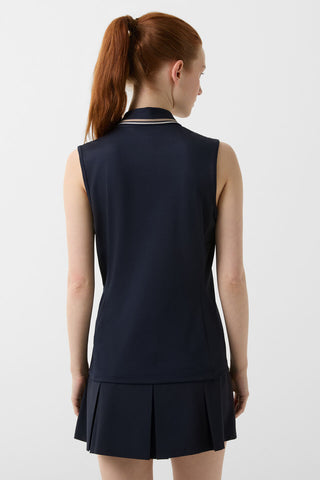 Alessia Functional Sleeveless Polo Shirt