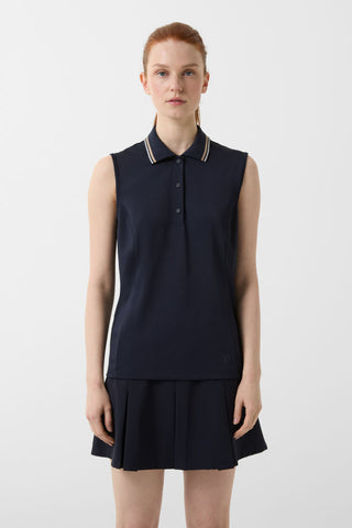 Alessia Functional Sleeveless Polo Shirt
