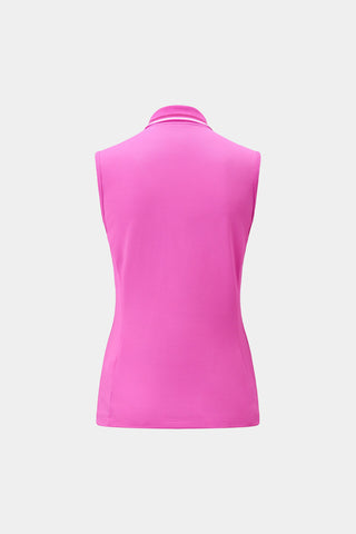 Alessia Functional Sleeveless Polo Shirt