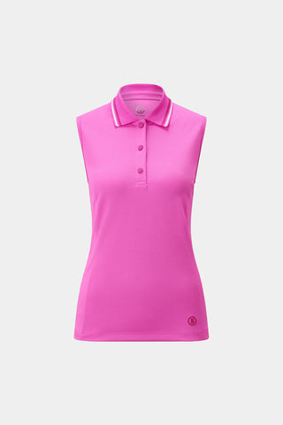 Alessia Functional Sleeveless Polo Shirt