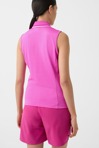 Alessia Functional Sleeveless Polo Shirt