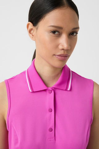 Alessia Functional Sleeveless Polo Shirt