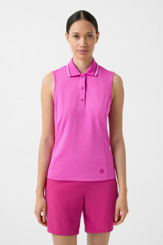 Alessia Functional Sleeveless Polo Shirt