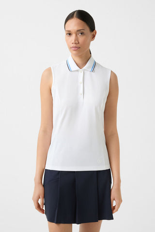 Alessia Functional Sleeveless Polo Shirt