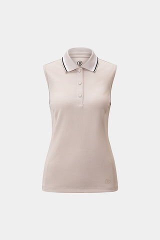 Alessia Functional Sleeveless Polo Shirt