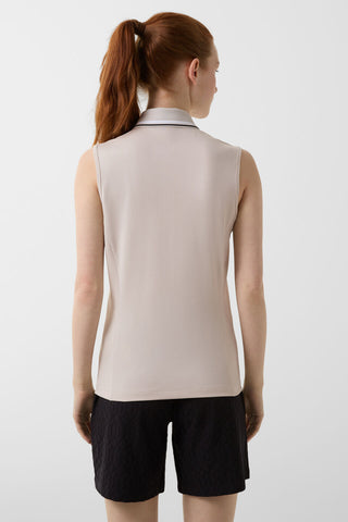 Alessia Functional Sleeveless Polo Shirt