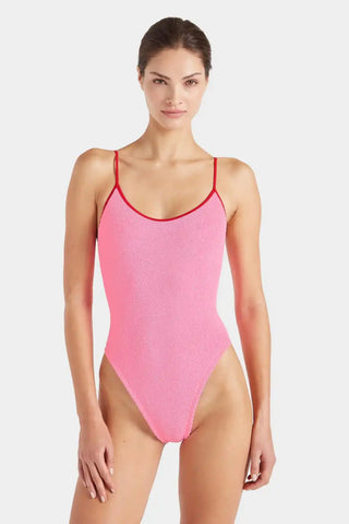 Pamela Contrast Swimsuit
