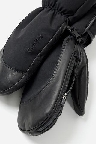 Leather 3-Way Open Mittens