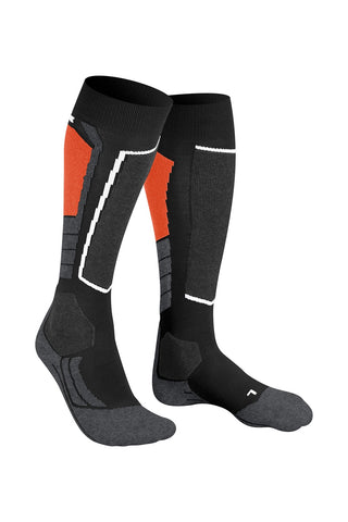  Falke - Calcetines de esquí para hombre, 5 rodillas, color  blanco : Ropa, Zapatos y Joyería