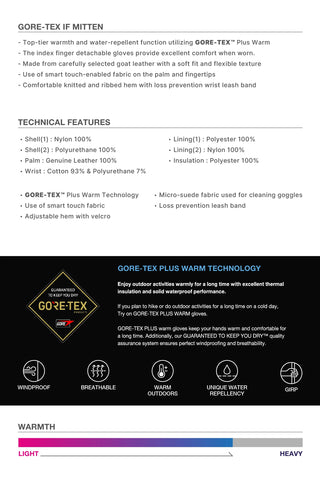 Gore-Tex IF Mittens