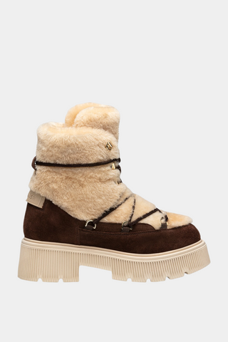 Turin 9 Suede Leather/Shearling With Shearling Lining Boots