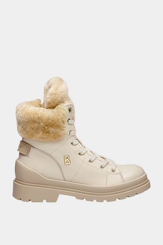 St.Moritz S 23 Nappa Leather/Shearling With Spike Boots