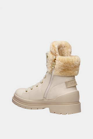 St.Moritz S 23 Nappa Leather/Shearling With Spike Boots