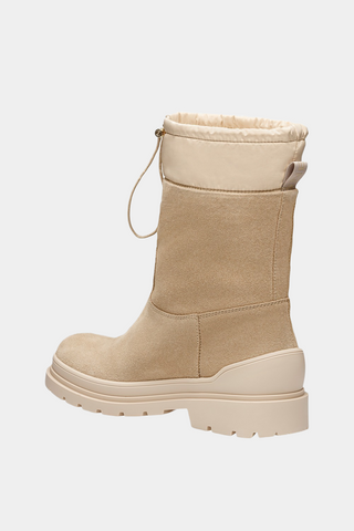 St.Moritz S 28 Suede Leather/Nylon With Spike Slip-on Boots