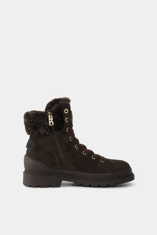 St.Moritz S 23 Suede Leather/Shearling With Spike Boots
