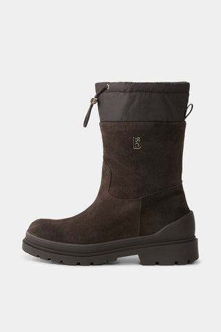 St.Moritz S 28 Suede Leather/Nylon With Spike Slip-on Boots