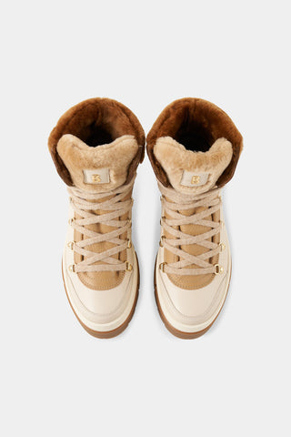 Vaduz S 4 Nappa Leather/Shearling With Spike Boots