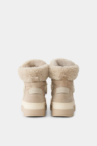 Vaduz S 5 Suede Leather/Shearling With Spike Boots
