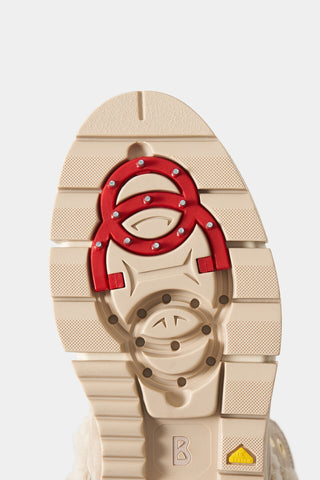 Vaduz S 5 Suede Leather/Shearling With Spike Boots