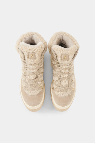 Vaduz S 5 Suede Leather/Shearling With Spike Boots