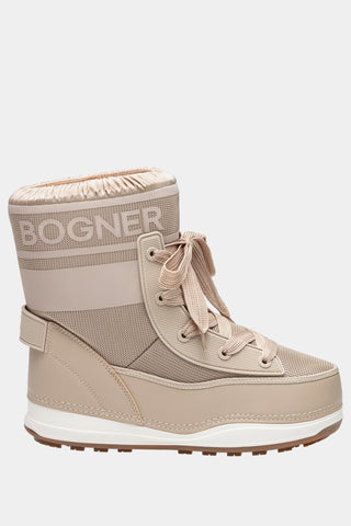 La Plagne 21 Faux Leather/Printed Fabric With Michelin Rubber Sole Boots