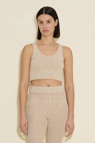 Cenci Crochet Knit Top