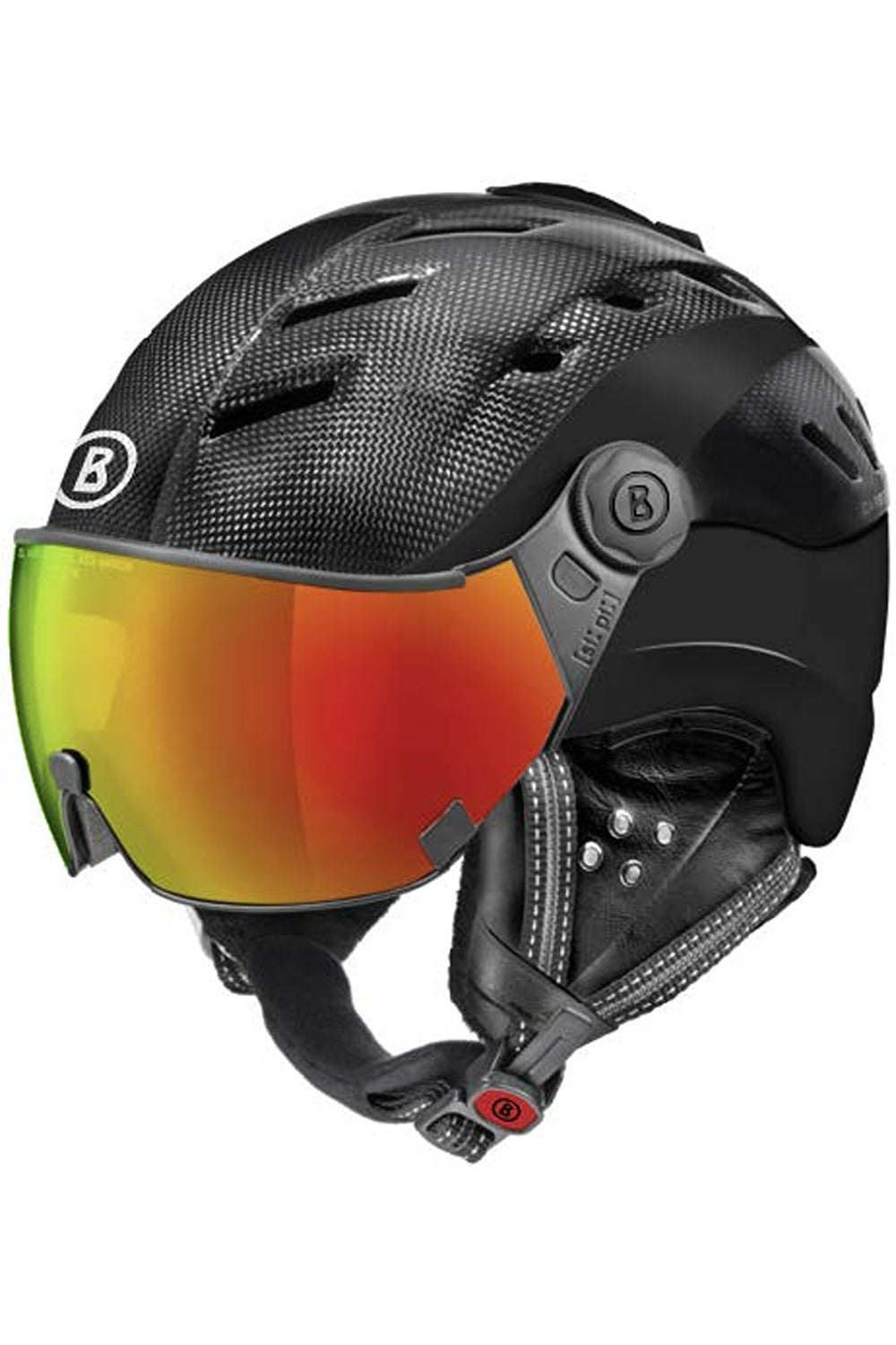 aspen sports snowboarding helmets Aspen Carbon Lightweight Helmet with Visor – THE EDITION