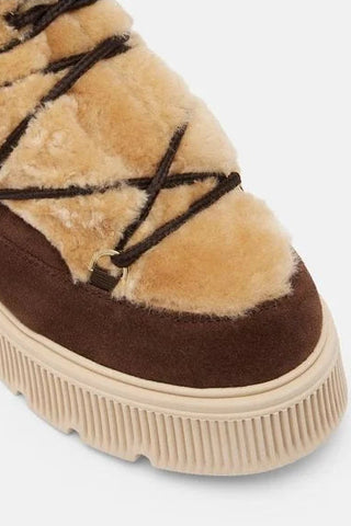 Turin 9 Suede Leather/Shearling With Shearling Lining Boots