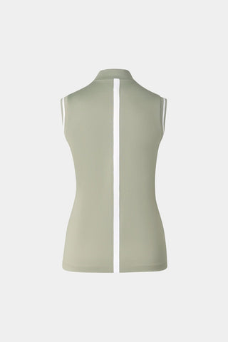 Evi1 Functional Sleeveless Polo Shirt