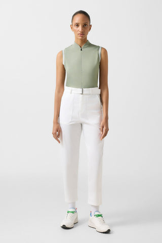 Evi1 Functional Sleeveless Polo Shirt