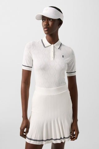 Mandy Functional Knitted Polo Shirt