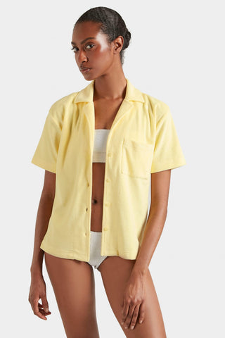 Terry Towelling Cuban Shirt